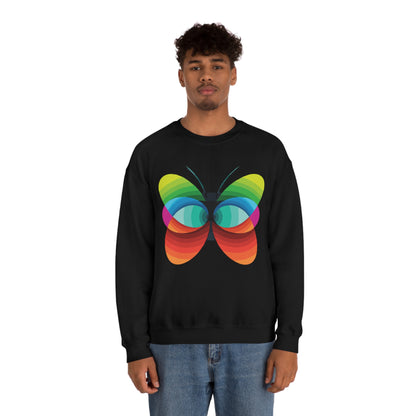 Butterfly beautiful & colorful Crewneck Sweatshirt