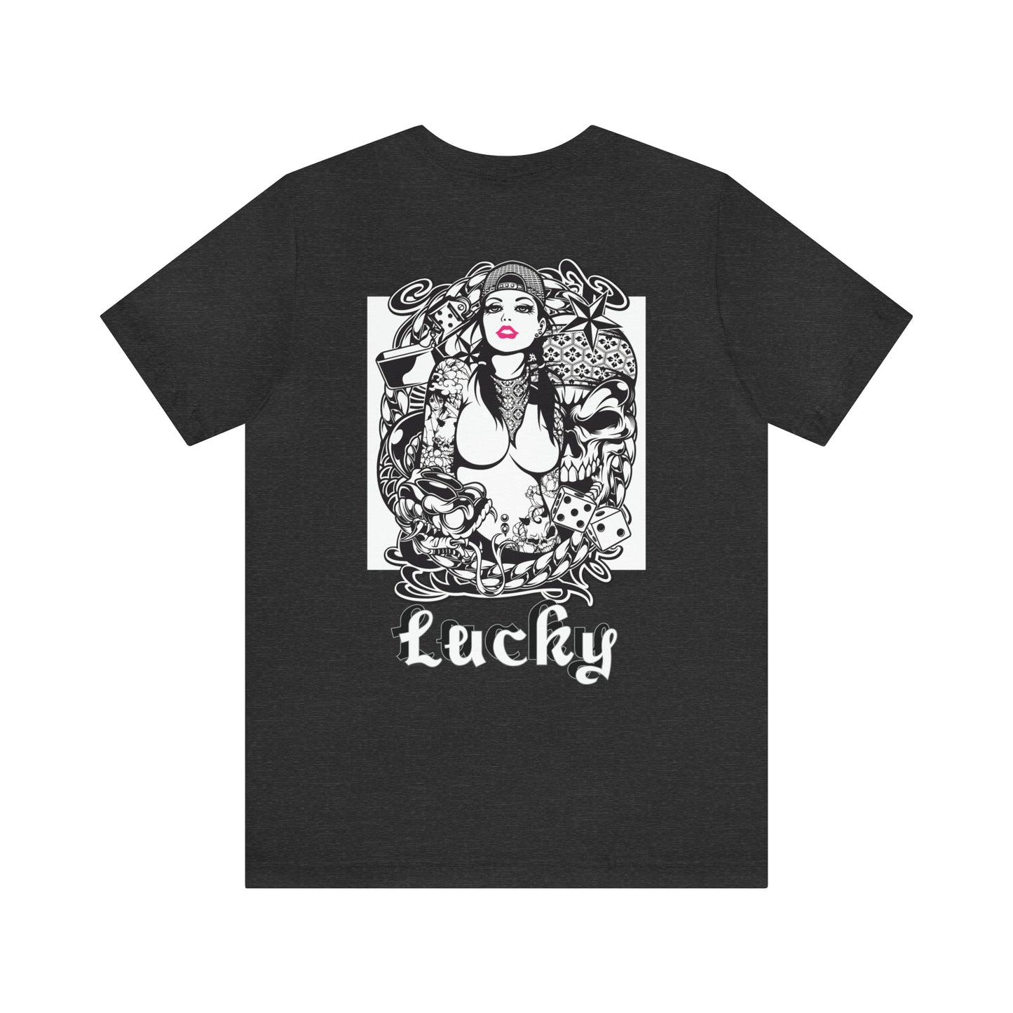 Lucky Front and back T-Shirt