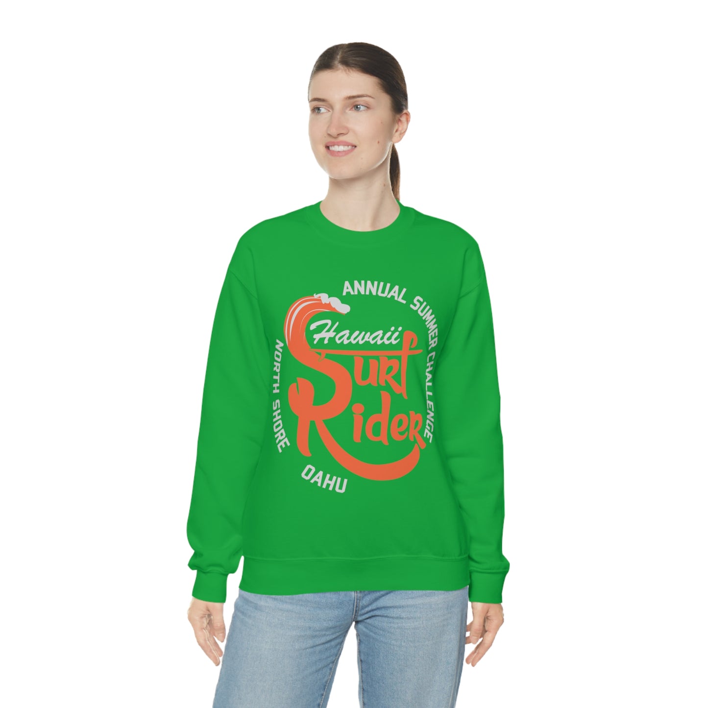 Surf Rider Hawaii Crewneck Sweatshirt