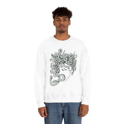 Snake Face Crewneck Sweatshirt