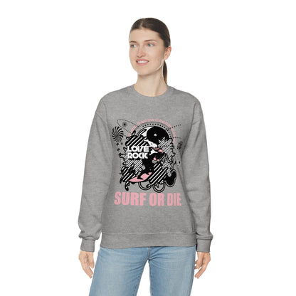 Surf or Die Crewneck Sweatshirt