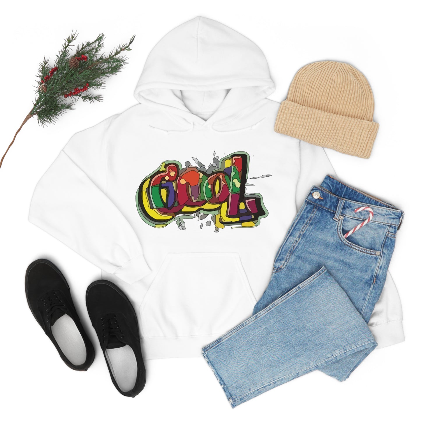 Colorful Cool graffiti Hoodie