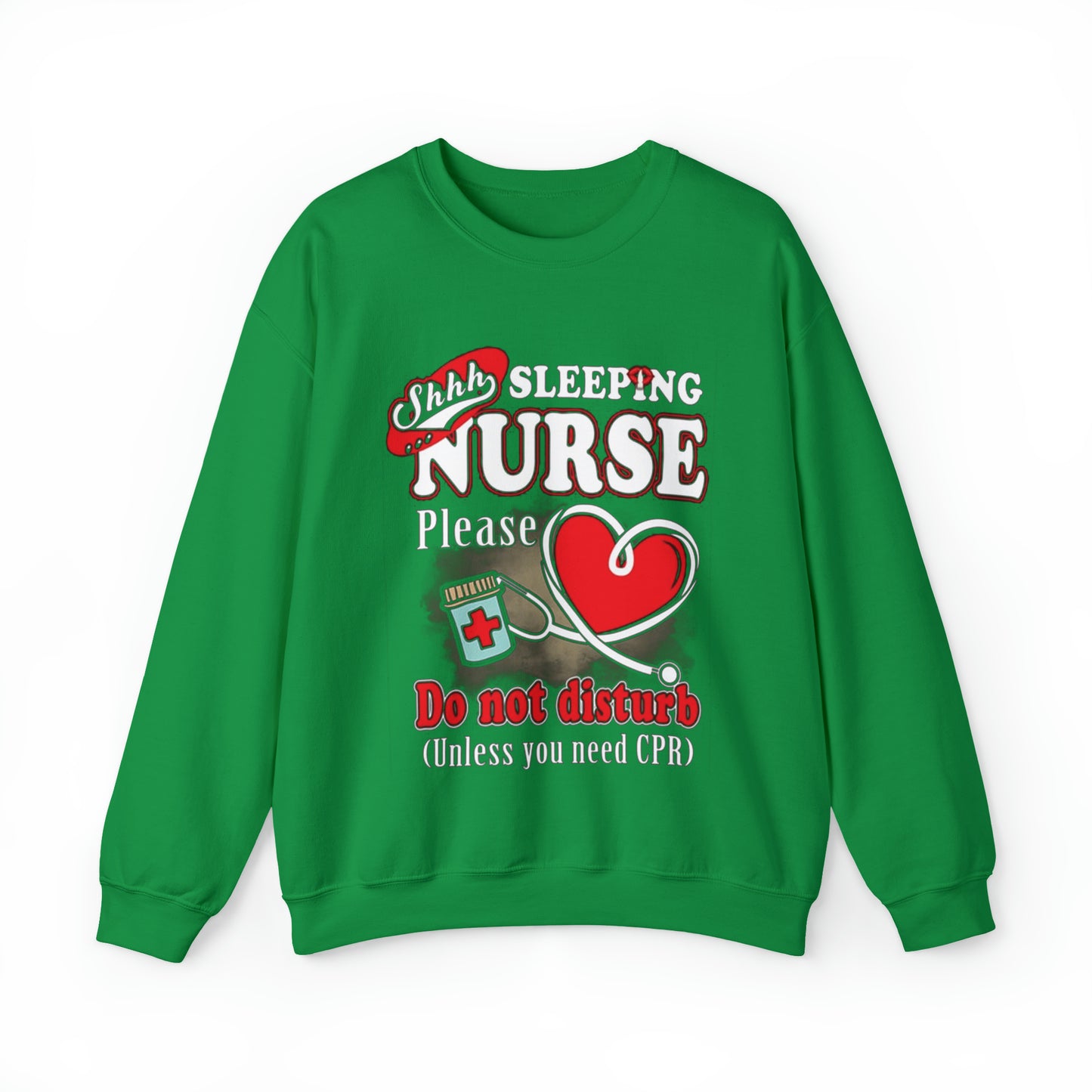 Sleeping nurse Crewneck Sweatshirt