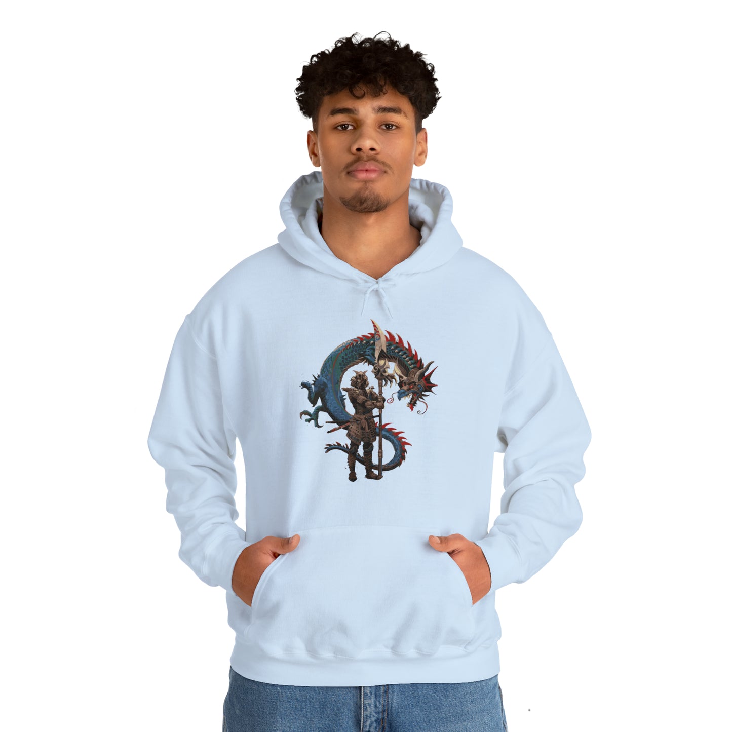 Colorful dragon guardian Hoodie