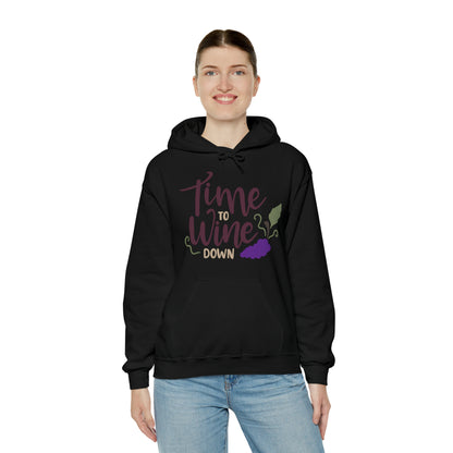 Time_to_wine_down Hoodie