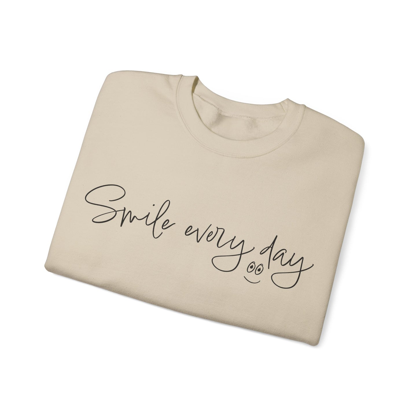 Smile every day Crewneck Sweatshirt