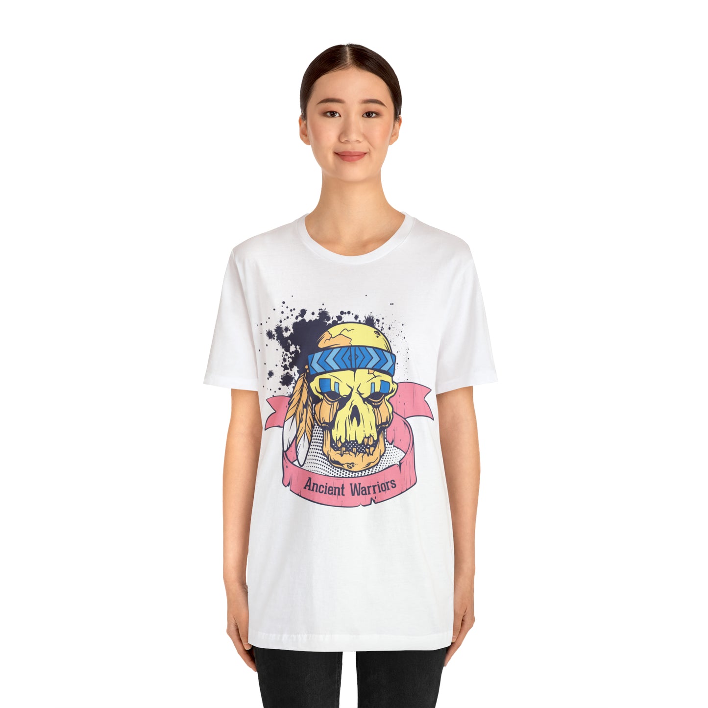 Ancient Warrior Skull Chief T-Shirt