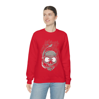 Skull Diver Crewneck Sweatshirt