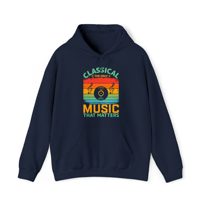 Classical music matters vintage Hoodie