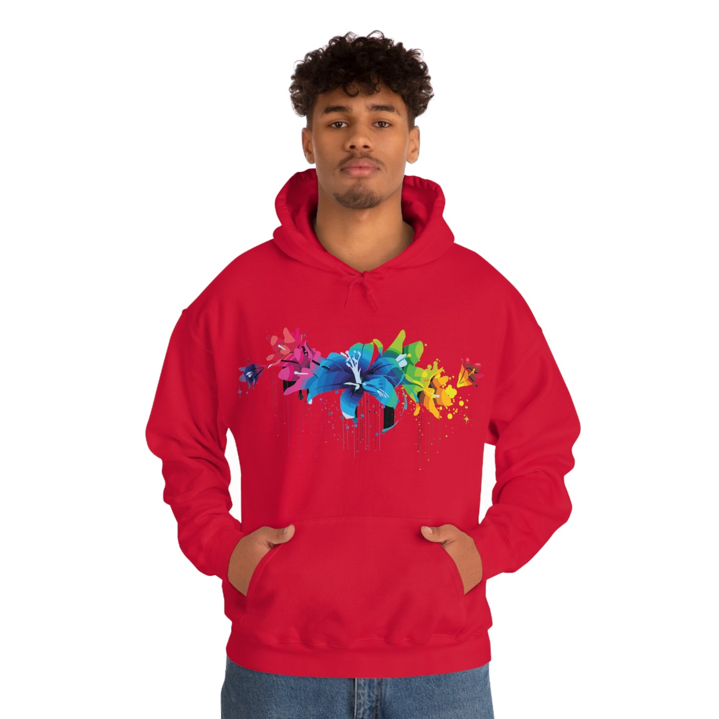 Beautiful colorful flowers Hoodie