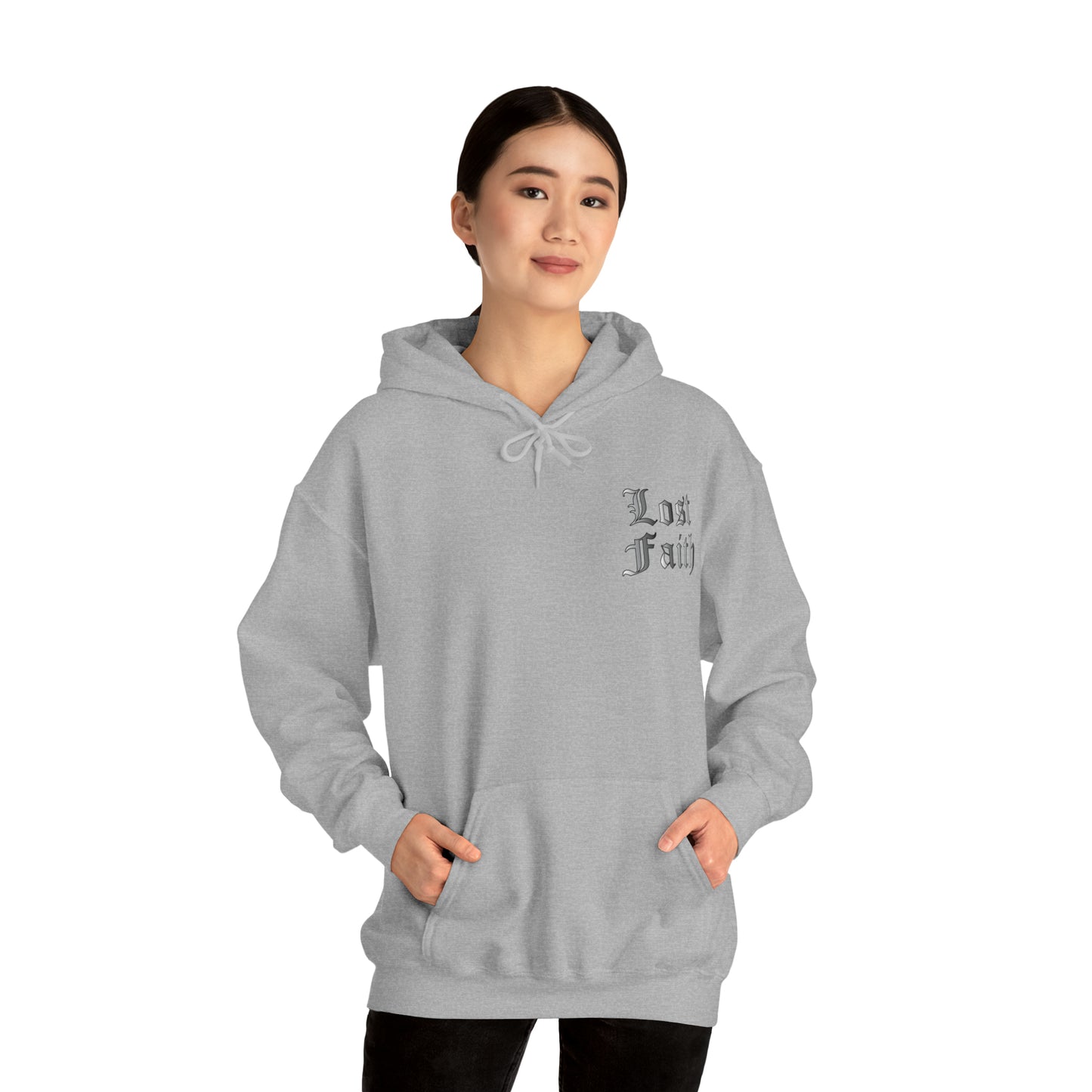 Lost faith tattoo Front and Back Hoodie