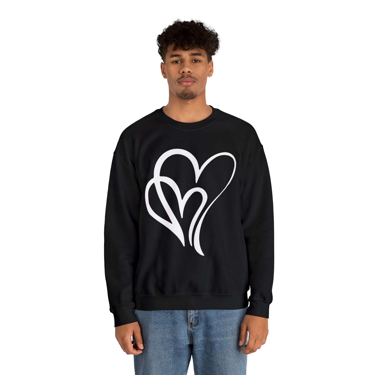 Love you 2 times Crewneck Sweatshirt