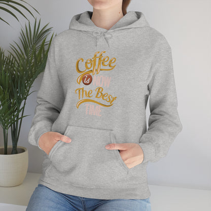 Coffee Is Now The Best Time Hoodie