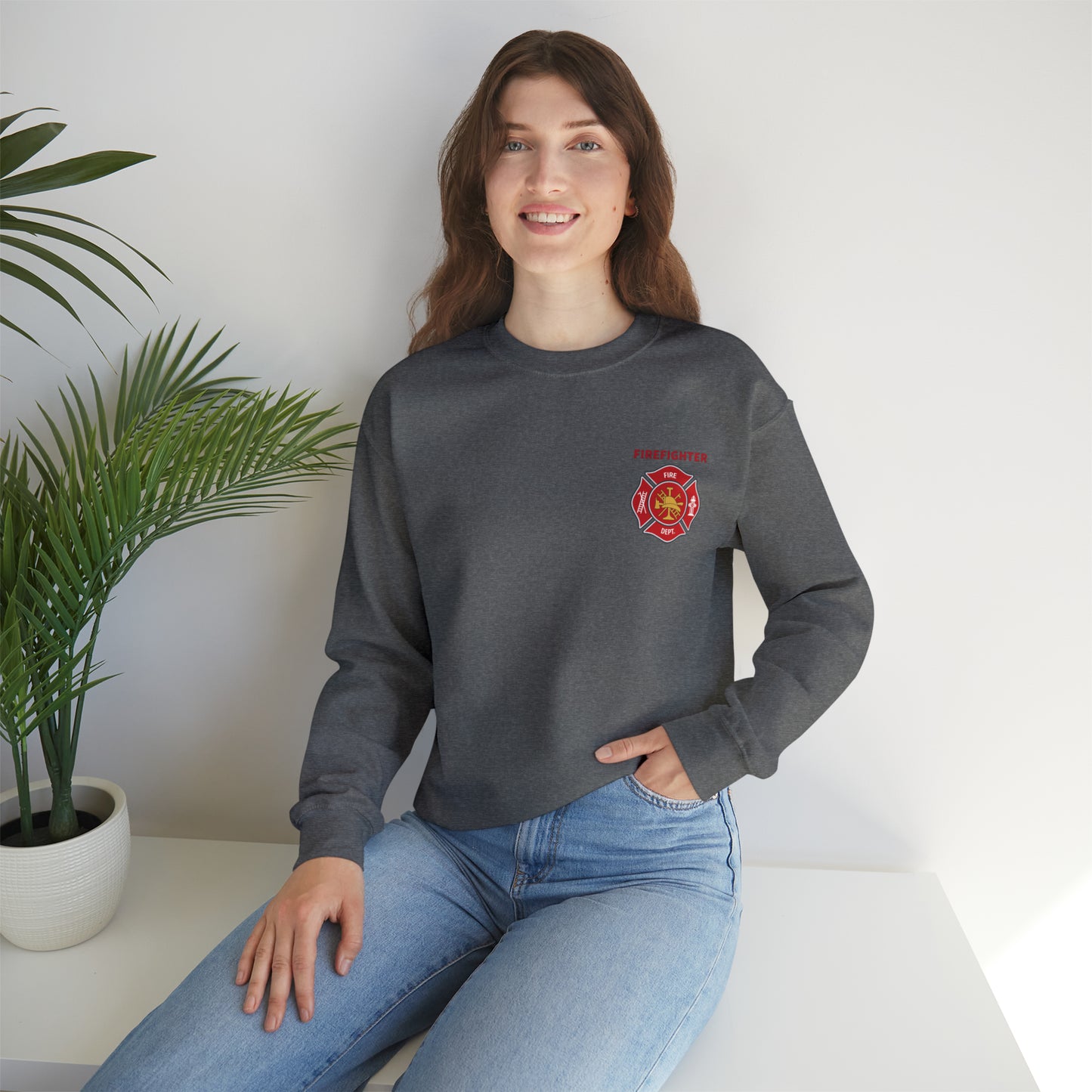 Firefighter Crewneck Sweatshirt