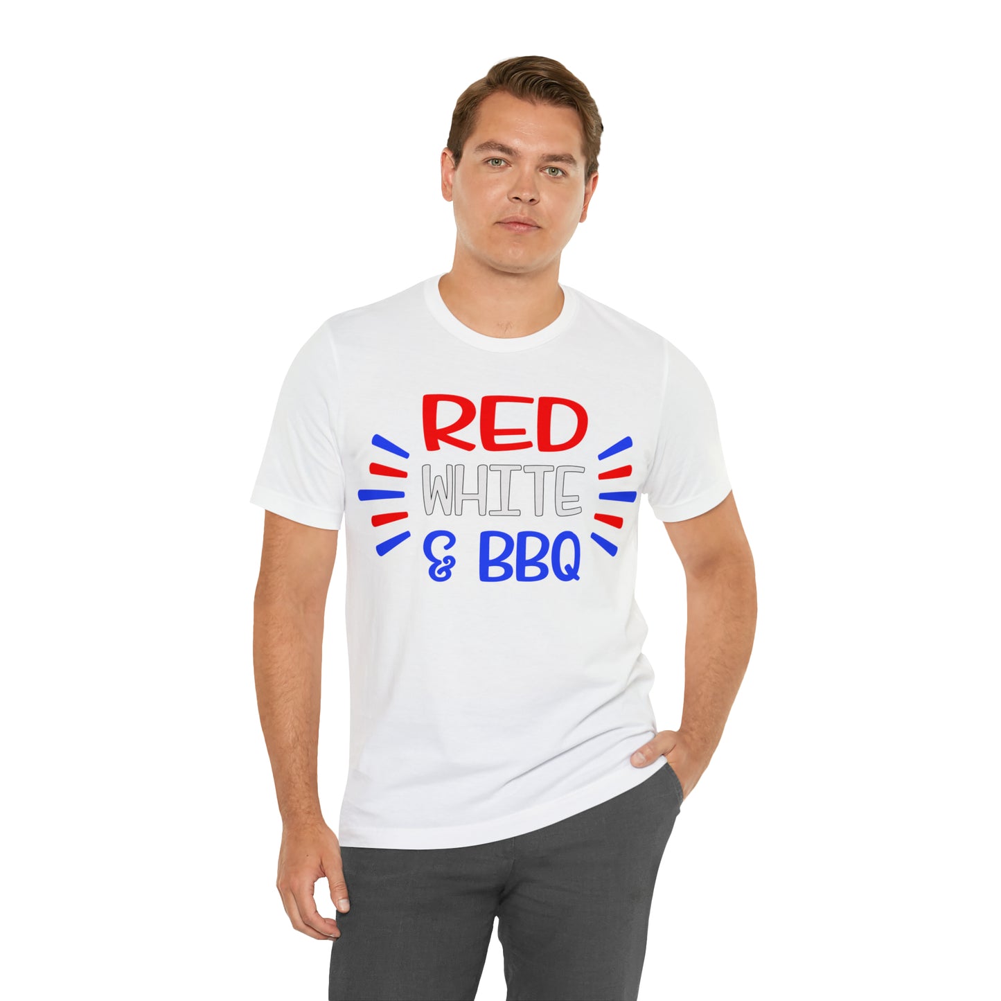 Red White BBQ T-Shirt