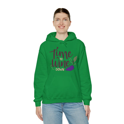 Time_to_wine_down Hoodie