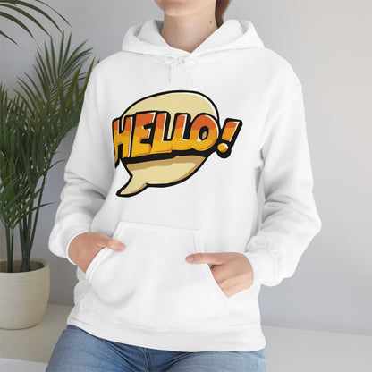 Hello! colorful Hoodie