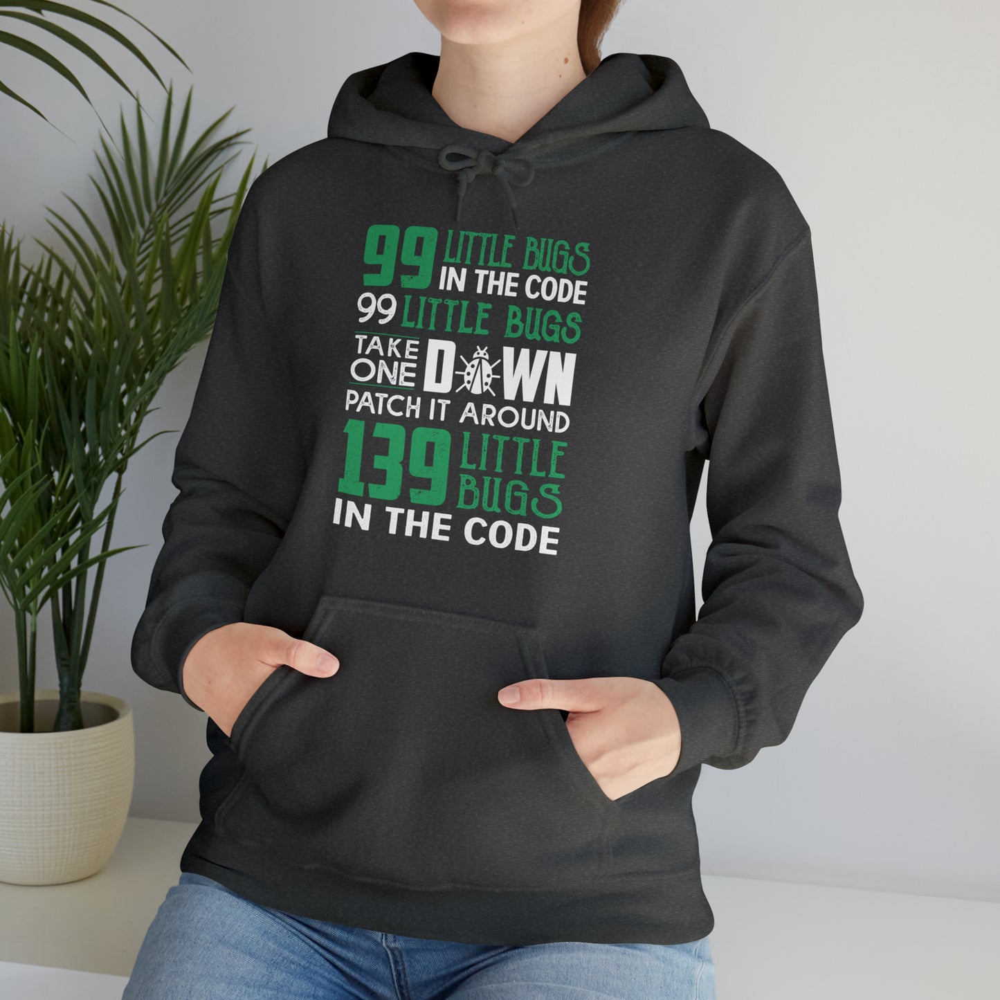 99 Little bugs in the code Hoodie