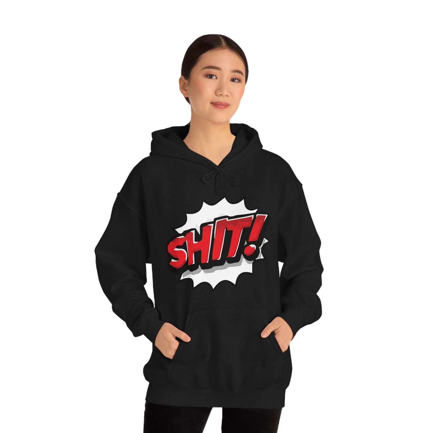 Shit! colorful graphic Hoodie