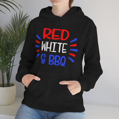 Red White BBQ Hoodie