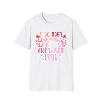 Yoga vs punching people T-Shirt