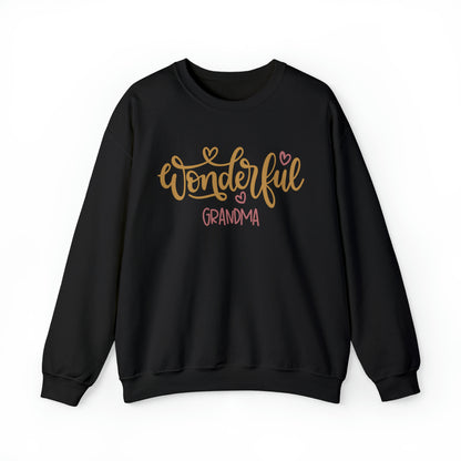 Wonderful_Grandma Crewneck Sweatshirt