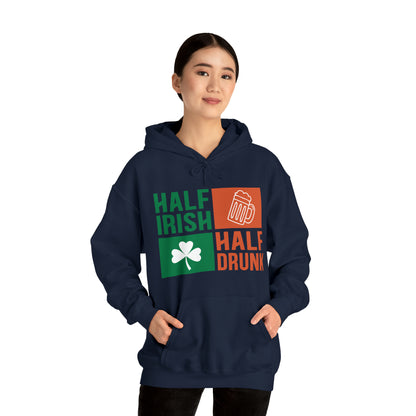 Half Irish half drunk Hoodie