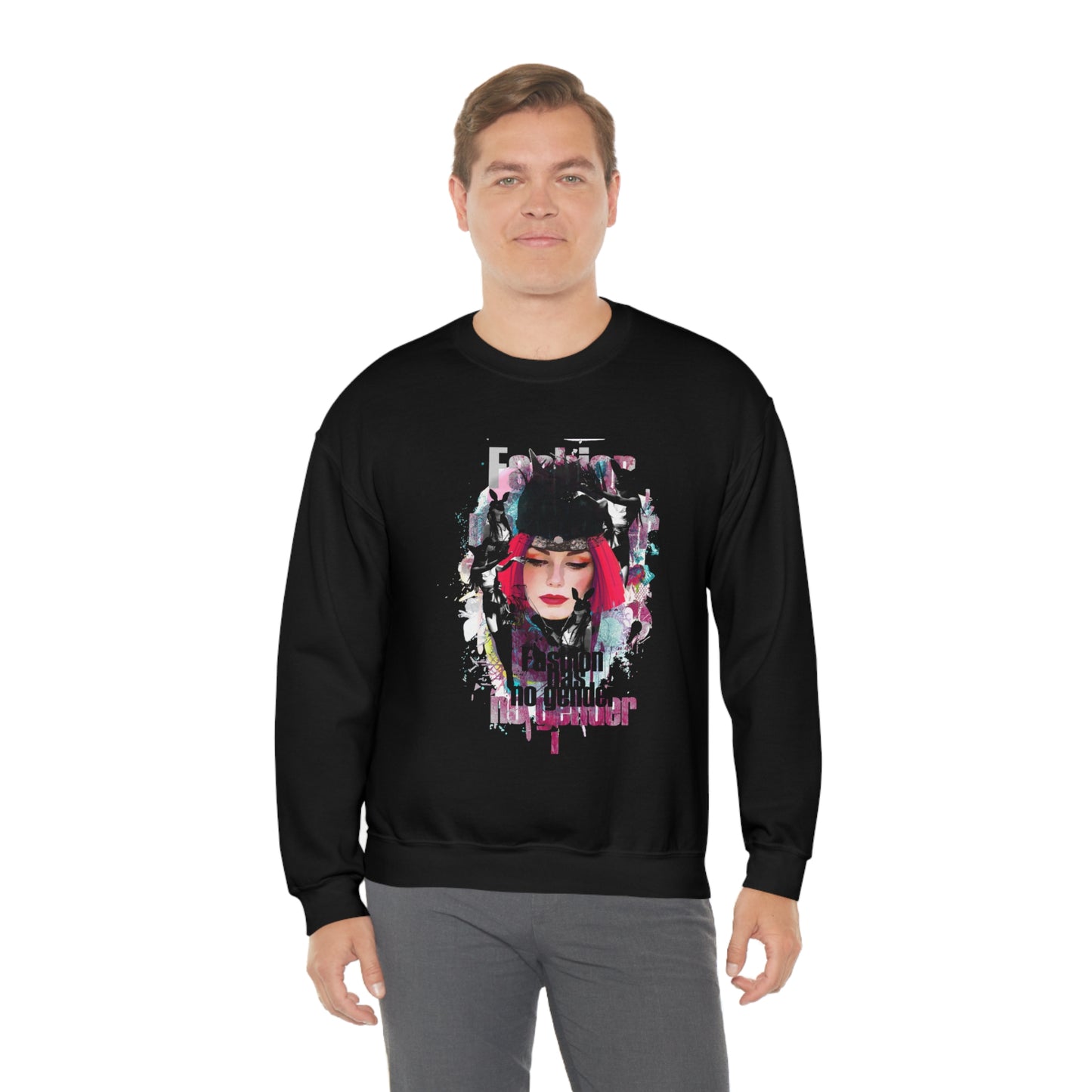 Fashion Has No Gender Crewneck Sweatshirt