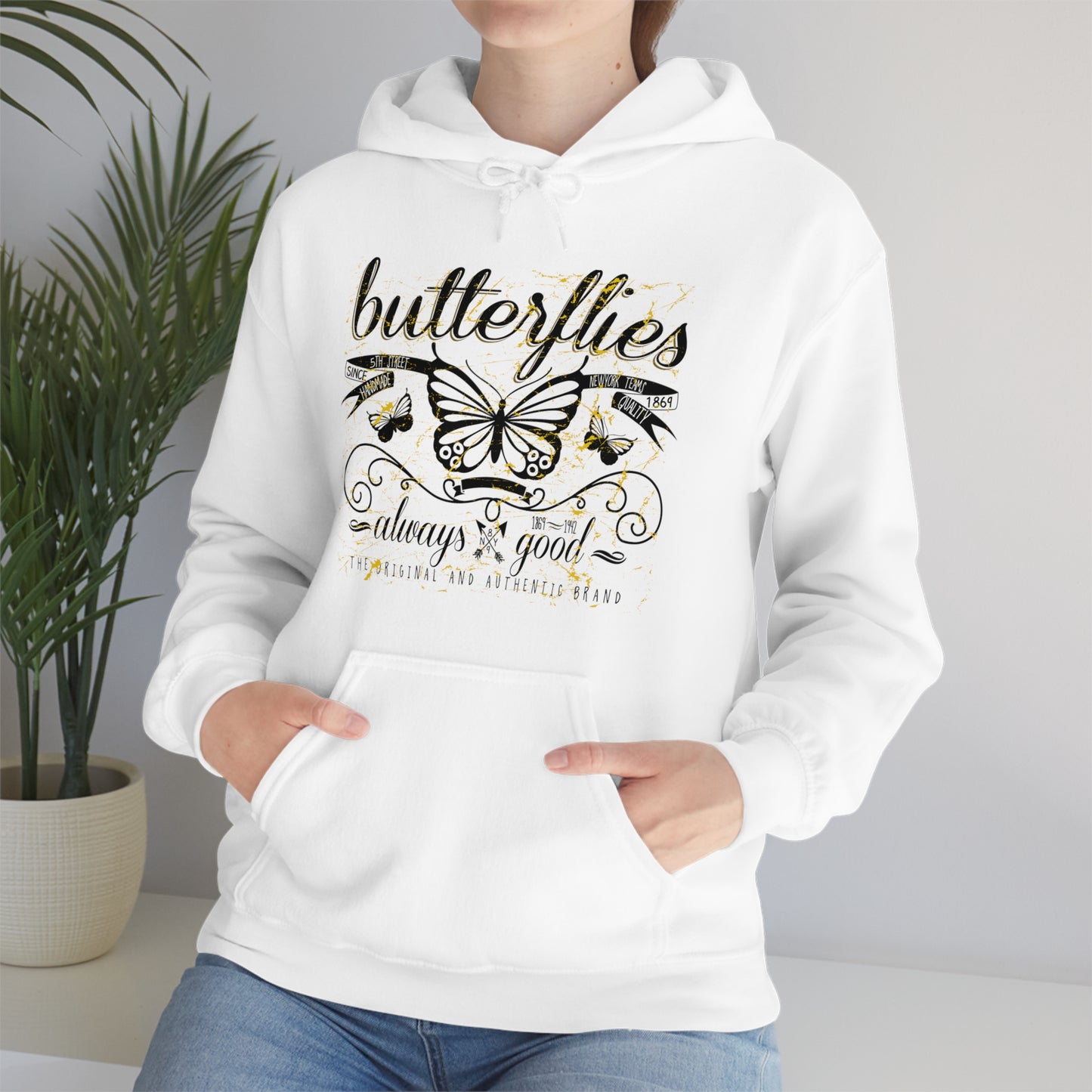 Butterflies Always Good Hoodie