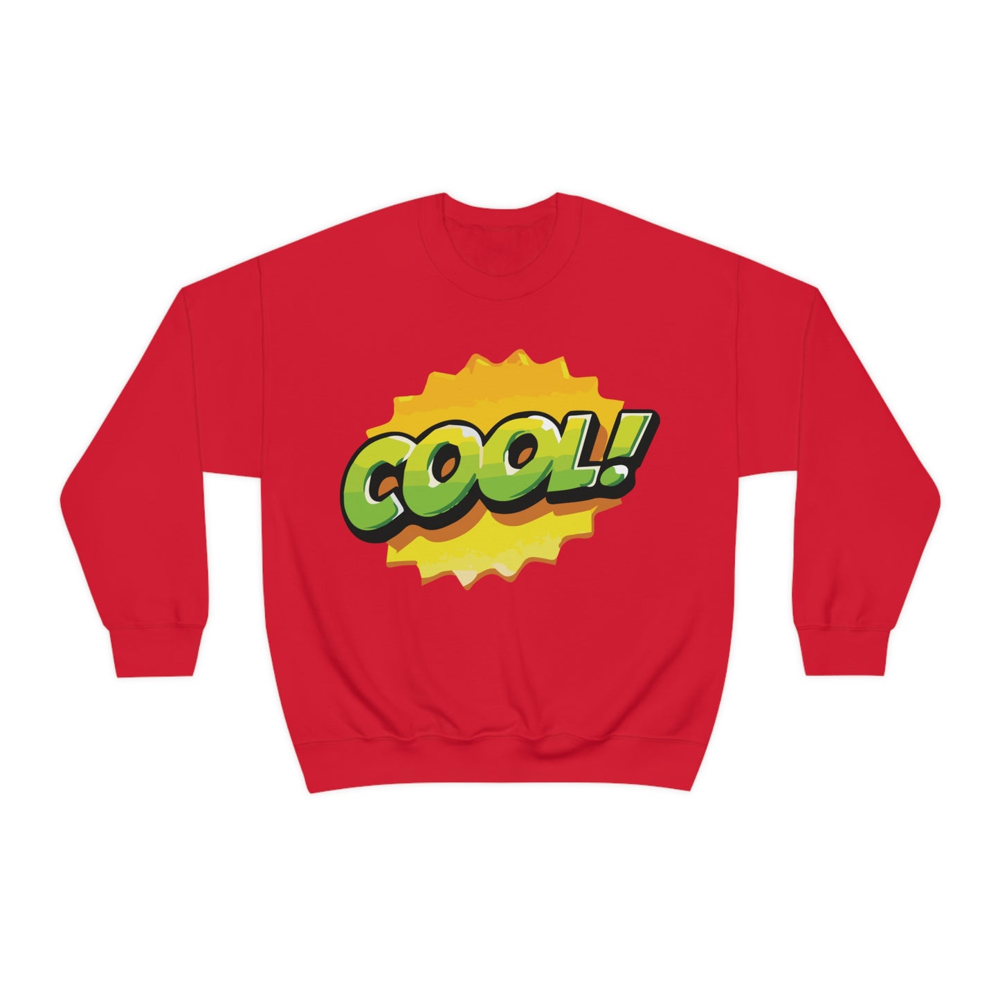 Cool! colorful graphic Crewneck Sweatshirt