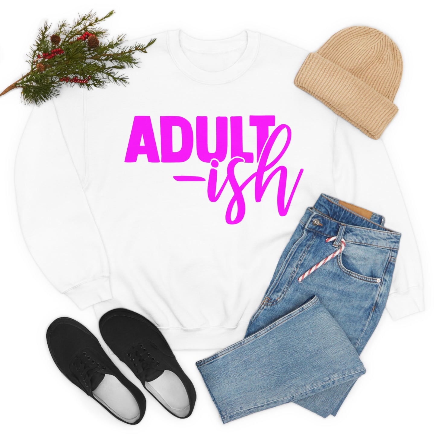 Adult-ish Crewneck Sweatshirt