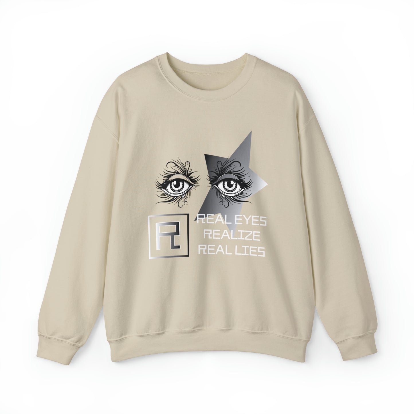 Real eyes Crewneck Sweatshirt