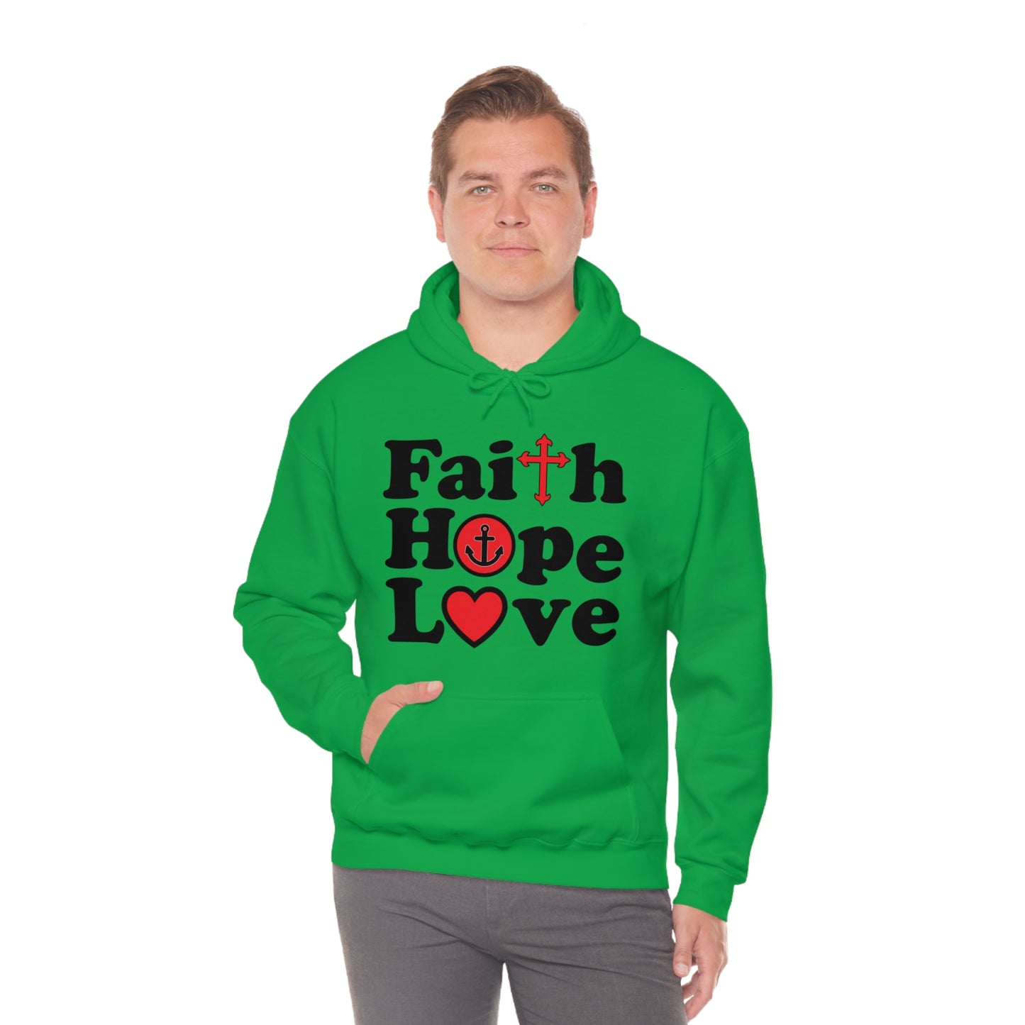 Faith Hope Love Hoodie