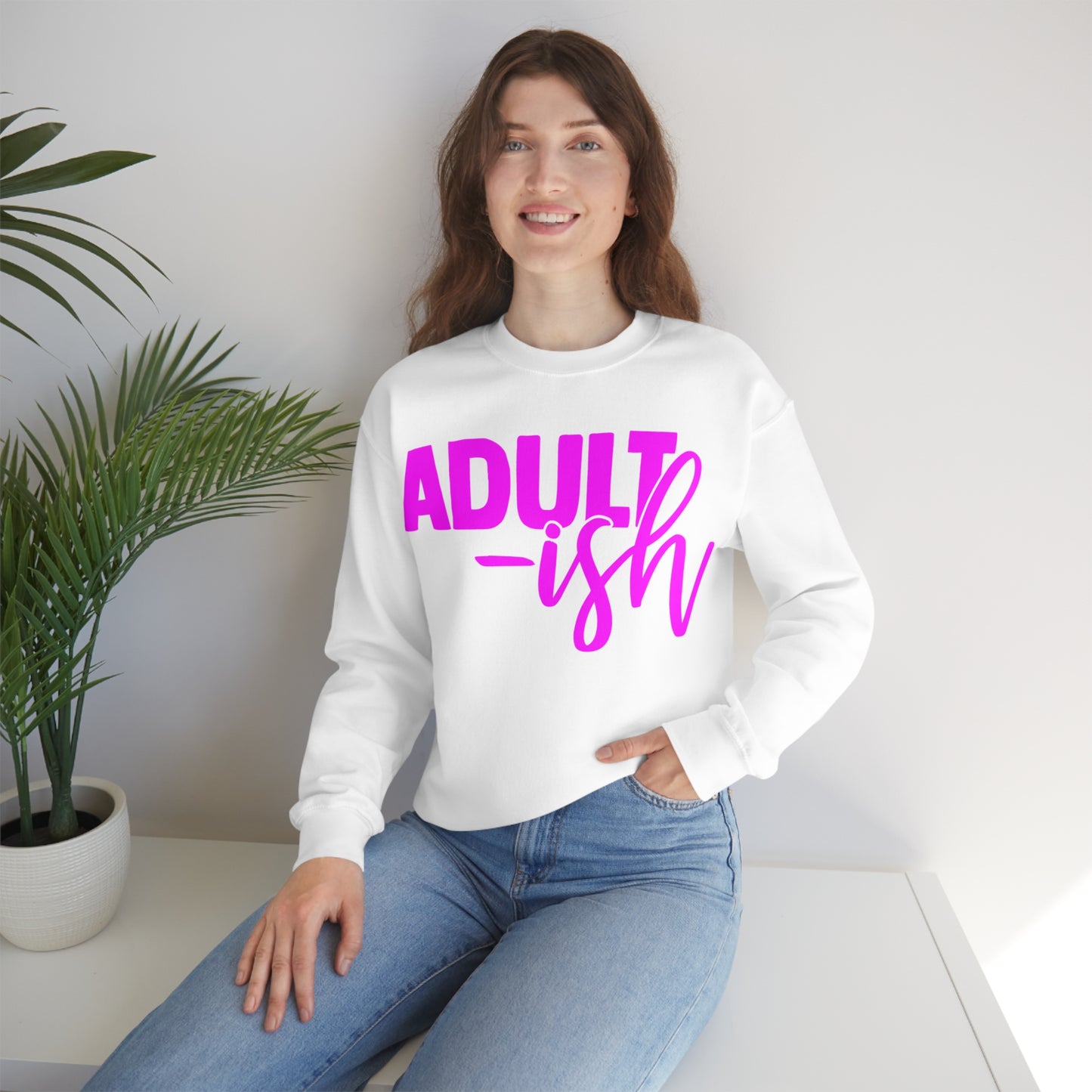 Adult-ish Crewneck Sweatshirt