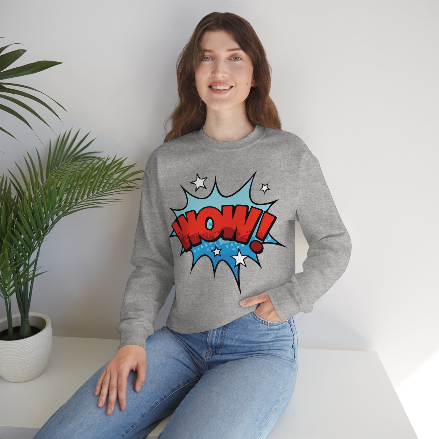 WOW! Crewneck Sweatshirt