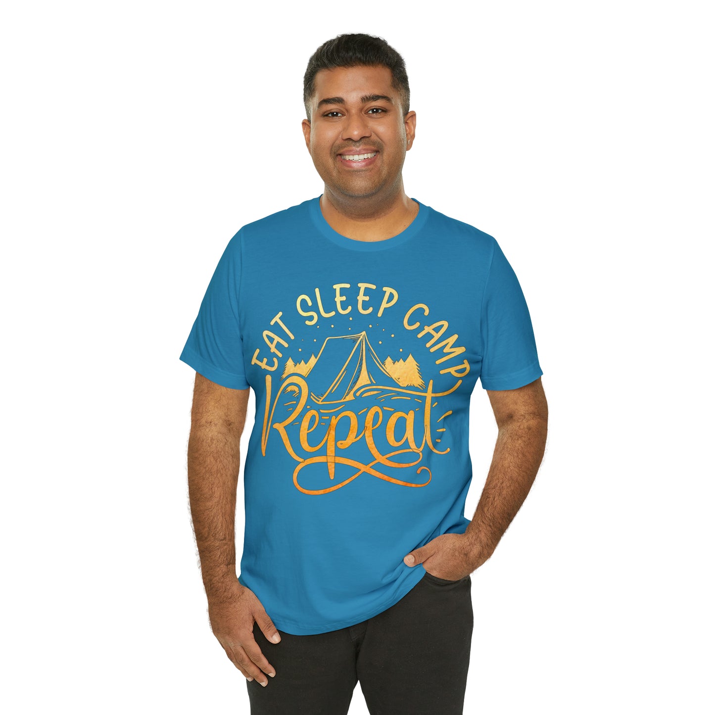 Eat Sleep Camp Repeat T-Shirt