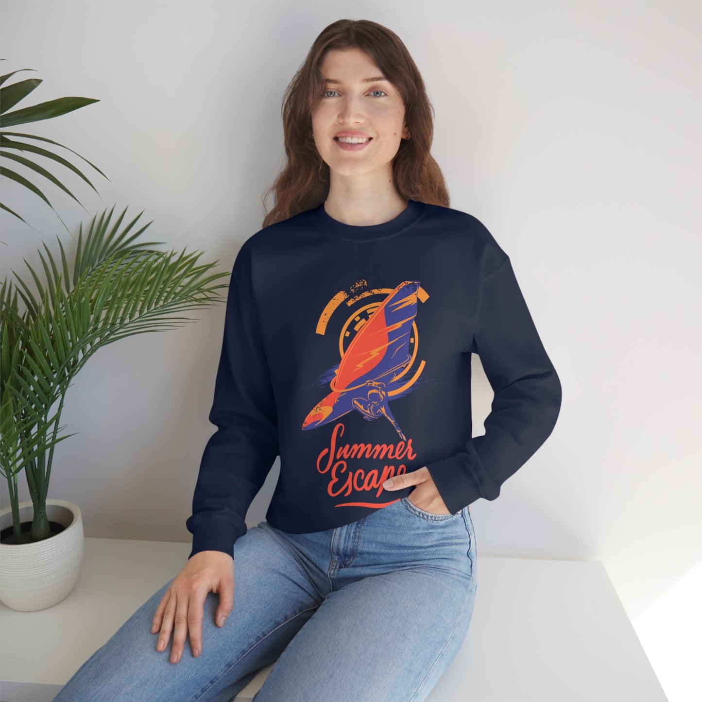 Summer Escape Crewneck Sweatshirt