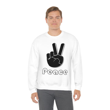 Peace Hand Crewneck Sweatshirt