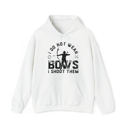 Do not wear bows I shoot them Hoodie