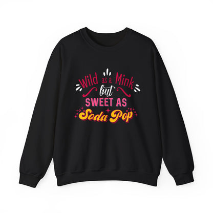 Wild as a MINK Cut Files Crewneck Sweatshirt