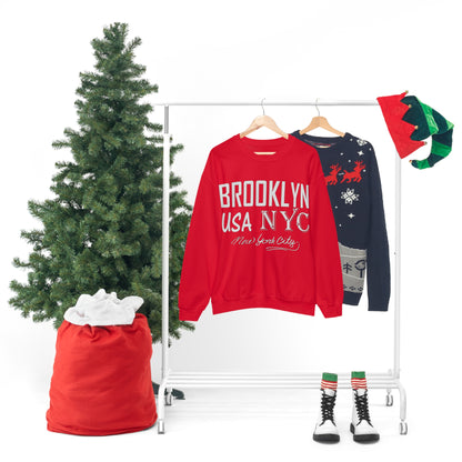 Brooklyn NY USA Crewneck Sweatshirt