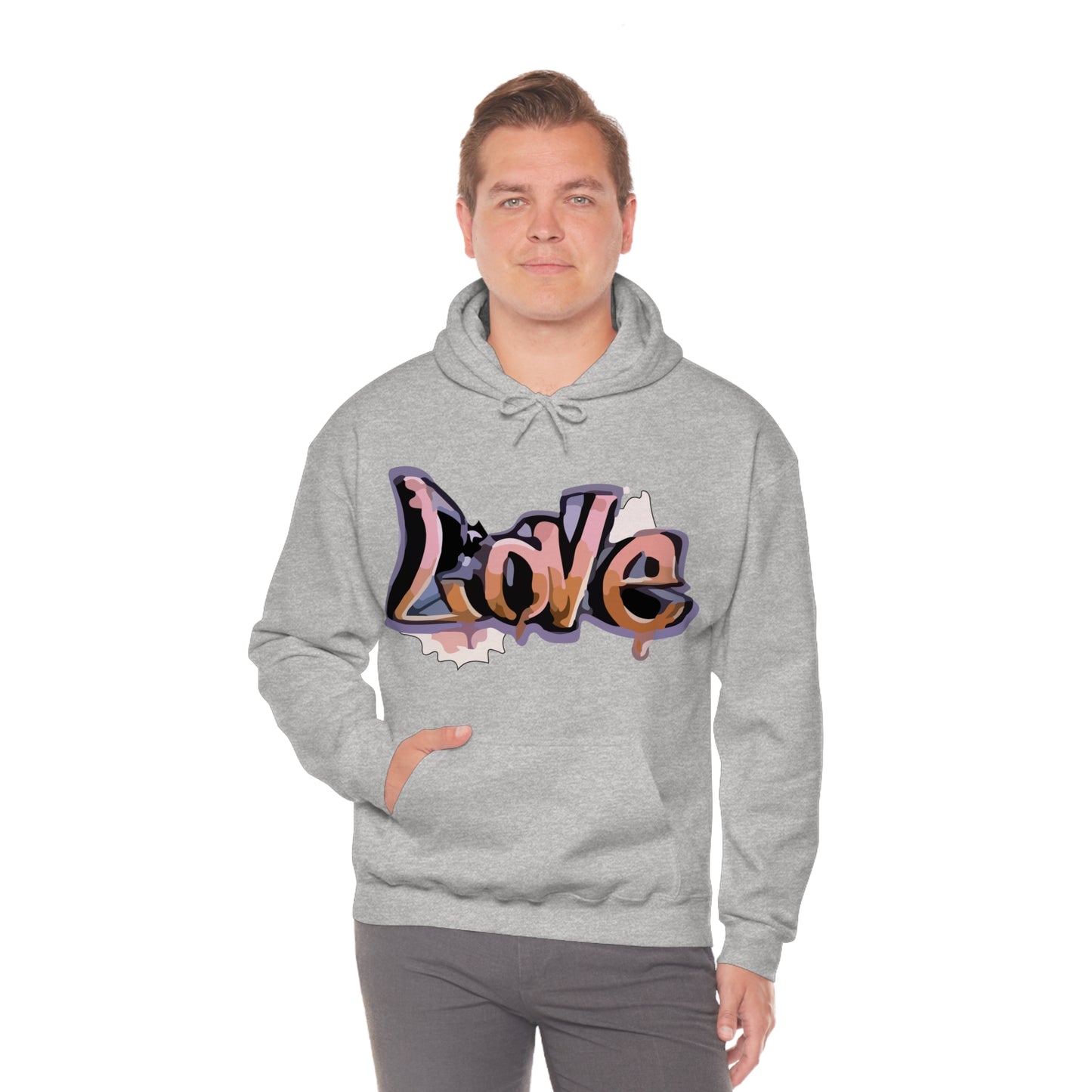 Cool love graffiti Hoodie