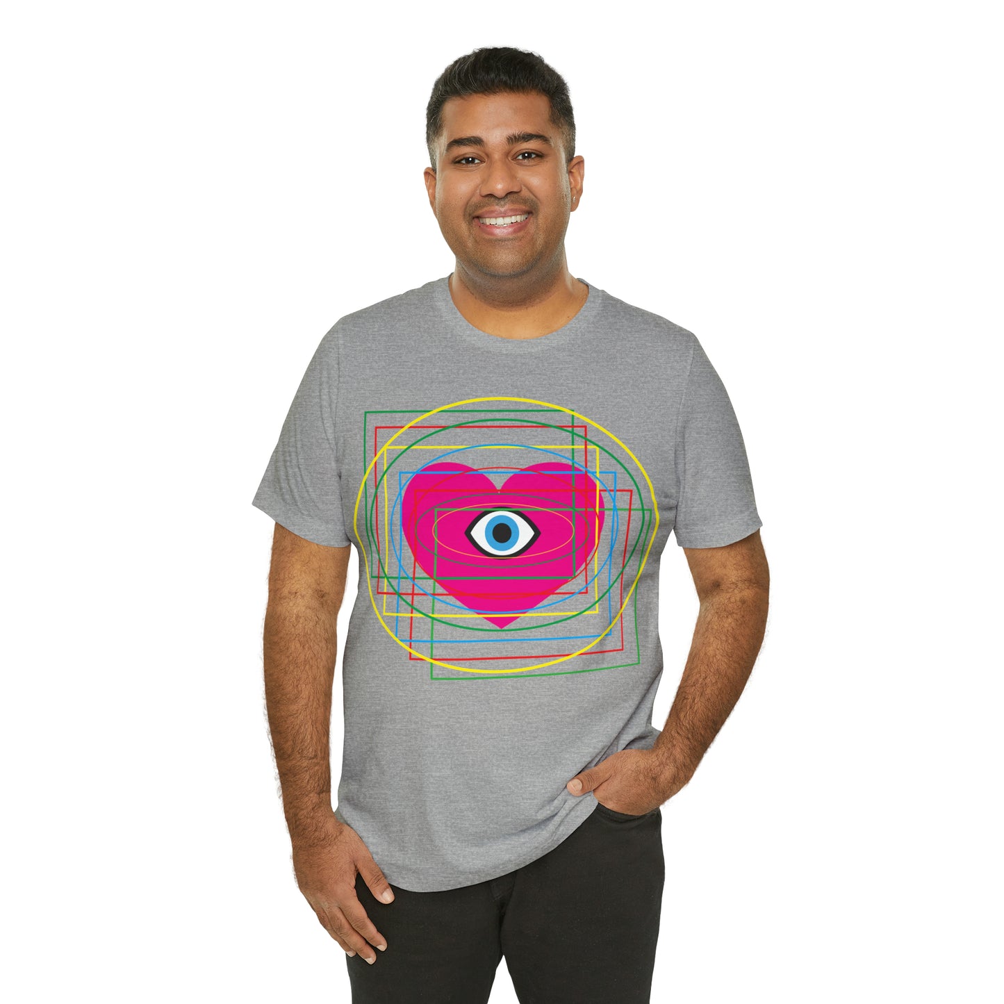 Eye Love in all dimension T-Shirt