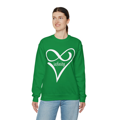 Infinity Love Heart symbol Crewneck Sweatshirt