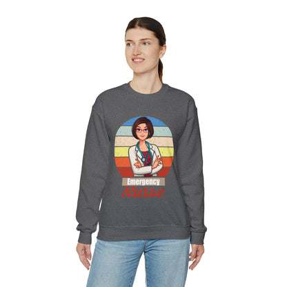 Emergency Nurse Crewneck Sweatshirt