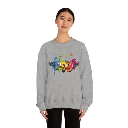 Play colorful graffiti Crewneck Sweatshirt