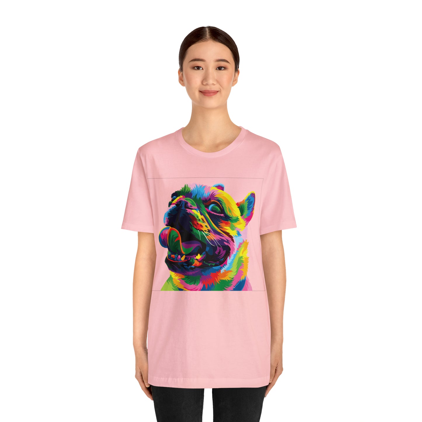 Colorful Dog T-Shirt