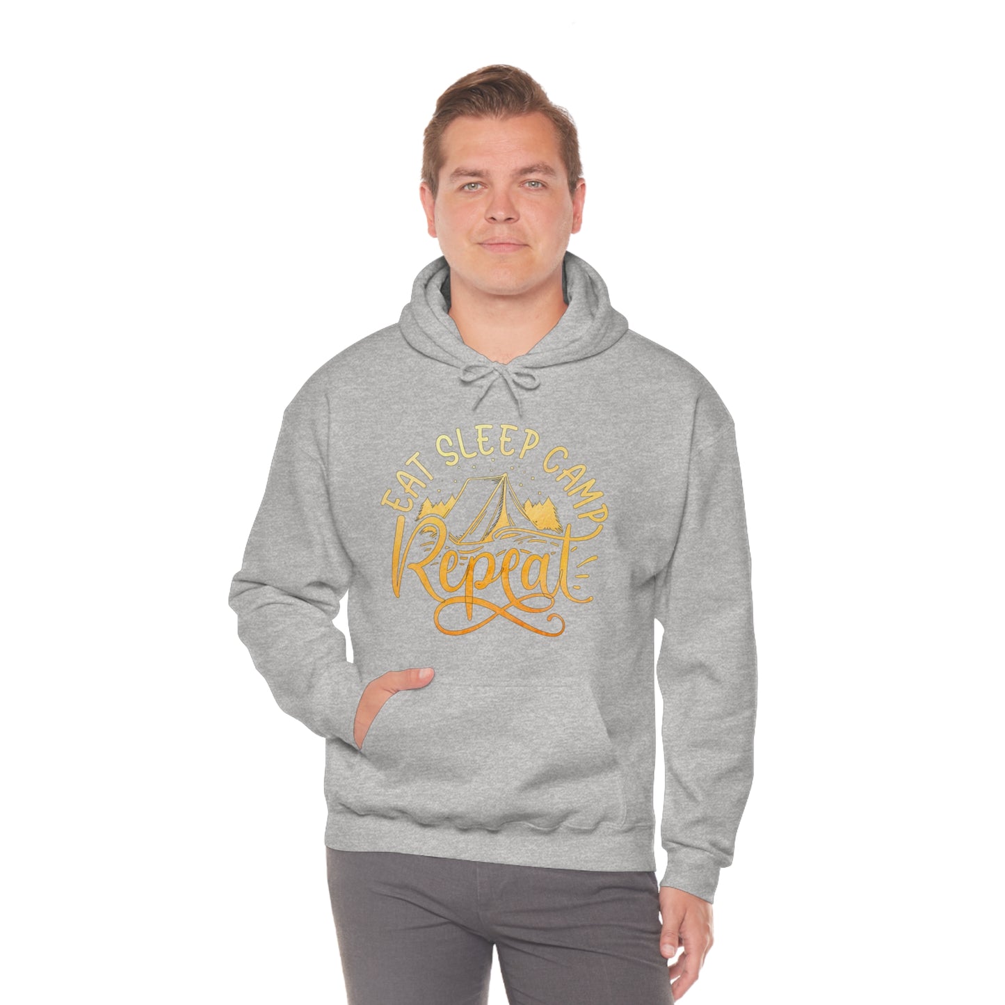 Eat Sleep Camp Repeat Hoodie