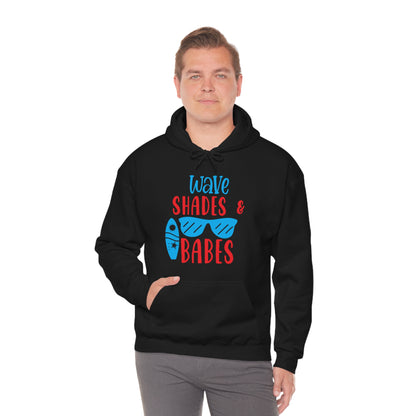 Wave Shades and Babes Hoodie