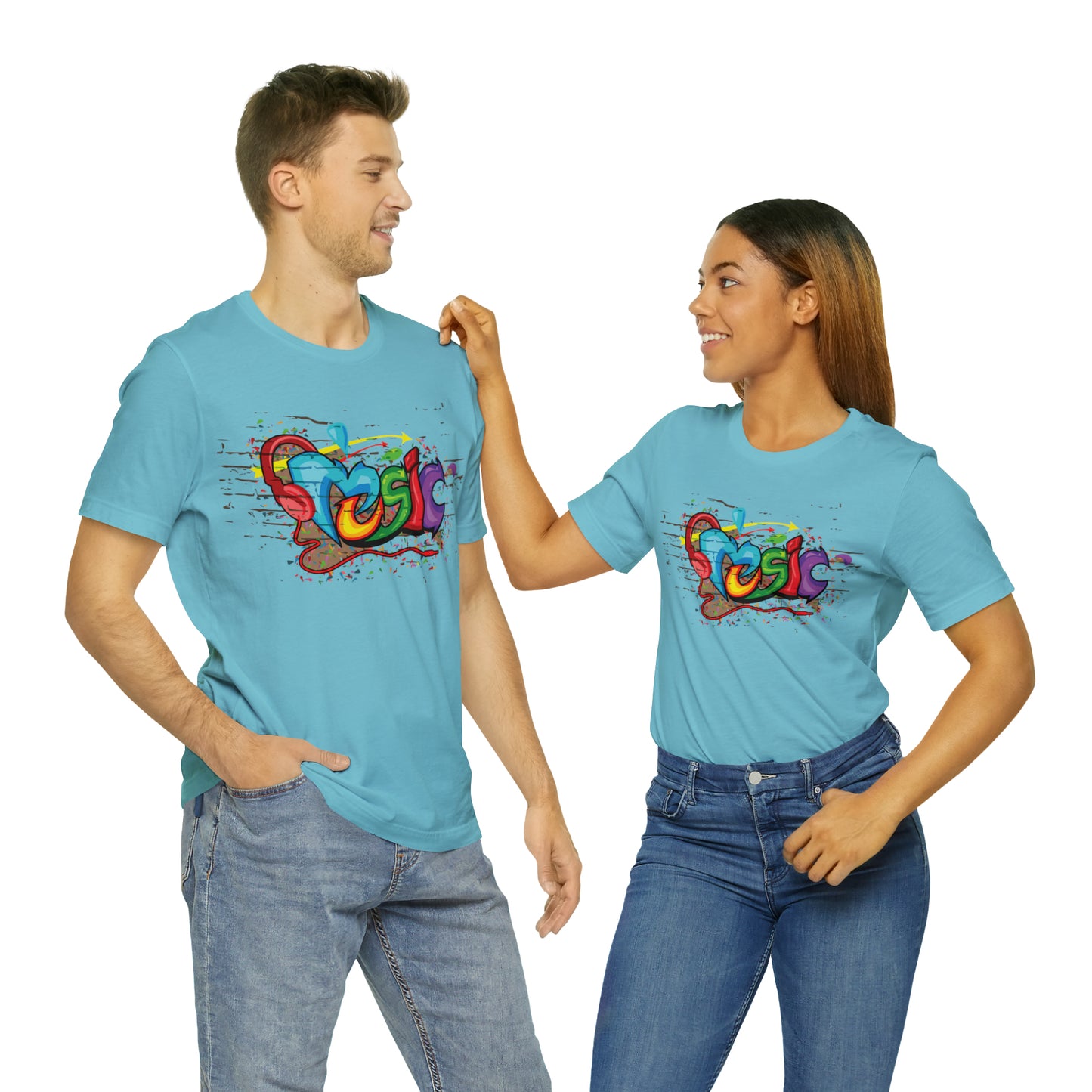 Music colorful graffiti T-Shirt